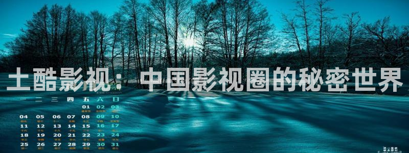 第九午夜影院：土酷影视：中国影视圈的秘密世界